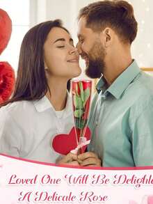 100pcs/Pack Plastic Flower Packaging Bags, Waterproof Plaid Bouquet Bags, Flower Arranging Supplies, Valentine's Day - Nhiều màu - Xem 3