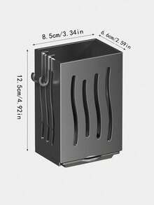 1个多功能厨房筷子架收纳架，壁挂式免打孔筷子沥水架，家用厨房用具收纳架，家居整理收纳，厨房配件 - 彩色 - 查看 3