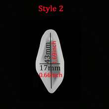 1个硅胶模具，用于制作手工耳环、项链、吊坠，DIY珠宝制作工具，环氧树脂模具 - 吊墜模具 - 查看 13