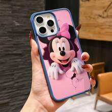 Mickey Mouse Clubhouse Character Patterned Phone Case Featuring A Joyful Design. Mickey Mouse, Minnie Mouse, Donald Duck, Daisy Duck, Goofy Dog, Compatible With IPhone 17, 17 ProMax, 17 Pro, 17 Air, 16, 15, 14, 13, 12 Pro 11 XsMax Xs Xr X And Galaxy Models, With Shockproof Protection And Magnetic Case. A Fun Gift For Disney Fans ,Mickey Fans, Family, Friends, Birthdays, Holidays, And Special Occasions. A Delightful Addition To Your Phone Accessories. - 黑色 - 查看 5