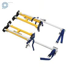 Adjustable Drywall Stilts 24" - 40" Aluminum Alloy Construction Tool Yellow - default - View 8