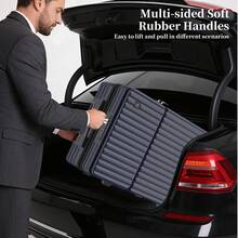 YSTYLE Multi-Functional Three-Piece Carry-On Luggage Set, Suitcase, Ultra-Light Hardside Suitcase Made Of ABS+PC Material Equipped With TSA-Approved Locks And Four Double-Sided Spinner Wheels - Dark Blue - View 6