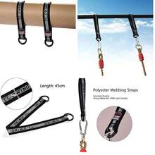 Correas para Columpios de rboles, 2 Piezas de Uso Mltiple con Cerradura de  para Exterior e Interior - como se muestra en la figura - Ver 1