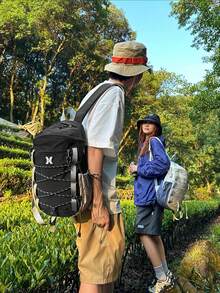 时尚女士休闲背包 - 适合校园、旅行和户外探险 | 轻便、大容量、时尚，适合徒步、露营、骑行、假日远足，值得拥有的背包 - 彩色 - 查看 10