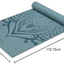 - Alfombrilla de yoga de alta calidad, 6 mm, extra gruesa, antideslizante, para ejercicios y ejercicios de fitness, para todo tipo de yoga, pilates y entrenamientos en el piso (68 pulgadas de largo x 24 pulgadas de ancho x 6 mm de grosor) - Niágara - Ver 8