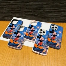Mickey Mouse Clubhouse Character Patterned Phone Case Featuring A Joyful Design. Mickey Mouse, Minnie Mouse, Donald Duck, Daisy Duck, Goofy Dog, Compatible With IPhone 17, 17 ProMax, 17 Pro, 17 Air, 16, 15, 14, 13, 12 Pro 11 XsMax Xs Xr X And Galaxy Models, With Shockproof Protection And Magnetic Case. A Fun Gift For Disney Fans ,Mickey Fans, Family, Friends, Birthdays, Holidays, And Special Occasions. A Delightful Addition To Your Phone Accessories. - Xám - Xem 3