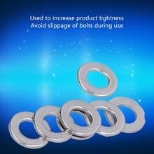 Juego de arandelas planas, Arandelas planas de acero inoxidable - por defecto - Ver 4