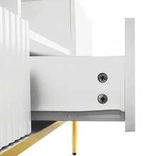 Television Stands & Entertainment Centers - White - View 10