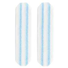 Cabezal de mopa plana para O-Cedar H2prO, Almohadilla de mopa de microfibra para H2PrO, Repuesto de cubierta de mopa H2PrO, Recambio de microfibra, Paños de mopa, para eliminar manchas sucias y mantener el piso limpio, piezas de repuesto lavables y reutilizables - Multicolor - Ver 9