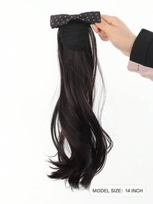 Banana Clip Claw Ponytail Extensions Hair Synthetic Ponytail,Synthetic Hair Bun Ponytail Hair Piece, Claw Clip Bun Hair Clip, Synthetic Fake Buns Hairs Extensions, Hair Accessories For Women Daily Wear - Multicolor - View 4