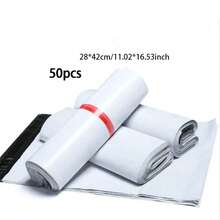 100个/50个/20个大号加厚快递邮寄袋密封包装袋仓储物流包装袋衣服发货包装袋