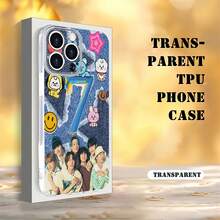 With BT21 Characters And The Number Seven. This Stylish Phone Case Is Compatible With  16, 15, 14 Pro Max, 13, 12, 11, XR, And XS Plus Models. Made Of TPU Silicone, It Offers Shock And Drop Protection And A Superior Feel. It's An Ideal Gift For Family, Friends, And Loved Ones, And A Perfect Choice For Christmas,Fundas,Funda,Phone Case  17, 17 Pro Case,Case  17 Pro,Fundas Para ,Funda De ,Quick Ship Items,Phone Case, Case,Phone Cases, 15 Case - 無色 - 查看 4