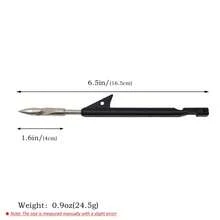 1/3/7 件套户外钓鱼工具 - 不锈钢鱼叉 - 黑色 - 查看 2