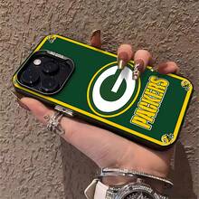 Tablero de cornhole de los Green Bay  en verde y dorado. Esta elegante funda es compatible con los modelos  17, 16, 15, 14 Pro Max, 13, 12, 11, XR y XS Plus. Fabricada en silicona TPU, ofrece protección contra golpes y caídas, además de una sensación superior. Es un regalo ideal para familiares, amigos y seres queridos, y la elección perfecta. - Negro - Ver 5