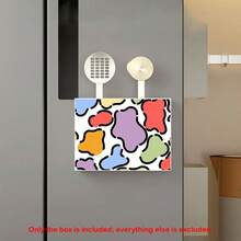 彩色冰箱磁性收纳盒，厨房冰箱收纳盒，保鲜盒，水果整理盒，家用冰箱收纳盒 - 彩色 - 查看 14