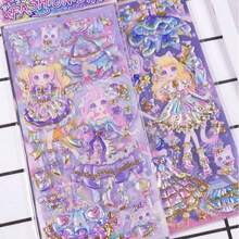 2/3pcs Random Cute 3D Sushi Candy Stickers, Suitable For Handmade DIY Scrapbooking Diary Decoration - Multicolor - View 11