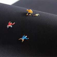 1pc Bathroom Rug Set - Non-Slip Absorbent Microfiber Bathroom Mat | Washable Bathroom Carpet - Multicolor - View 6