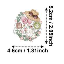 Bộ 50 miếng dán ghi lại khoảnh khắc cuộc sống - Bao gồm các chủ đề làm đẹp & chăm sóc da, cảnh thư giãn, món ăn ngon và các hoạt động thường nhật, miếng dán chống thấm nước, thích hợp cho bình nước, sổ tay, hành lý và nhiều hơn nữa, lý tưởng cho việc trang trí và ghi nhật ký DIY, thêm các yếu tố cá nhân hóa cho đồ dùng của bạn. - Nhiều màu - Xem 6