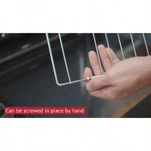 Universal Extendable Adjustable Shelf With Locking Arms For All Oven Cooker And Grill 360mm - 590mm - Silver - View 7