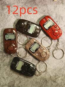 1个/6个/8个/12个装 轻便春季斋月计数器迷你钥匙扣念珠计数器 - 彩色 - 查看 14