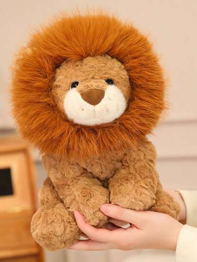 1pc Realistic And Fluffy Chow Chow 3D Plush Toy, Cute And Fun Jungle Animal Pillow, Suitable For Home Sofa Decoration, Children's Day Doll, Plush Toy, Gift For Boys And Girls, Valentine's Day, Christmas, Mother's Day.