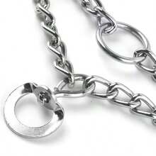 Adjustable Pet Dog Training Collar Pet Choke Collars Dog Necklace Detachable Training Dog Chain Stainless Steel Pet Prong Collar Dog Training Prong Collar Dog Pinch Collar Chrome Plated Steel Prong Collar With Quick Release Snap For Medium And Large Dogs - Multicolor - View 8