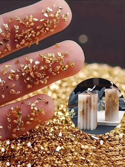 20g/Pack Irregular Small Pebble Decorative Pieces - Ideal For DIY Candle Making, Resin Casting, Resin Filler, Silicone Mould Filling And Art Projects - Adds Texture And Visual Interest To Your Creations.Valentine's Day Gifts, Birthday Gift Making