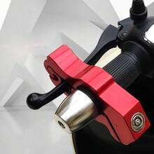 Electric Bike U-Lock, Motorcycle Handlebar Lock, Scooter Throttle Lock, Aluminum Alloy Brake Lock - Multicolor - View 5