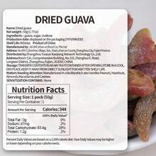 BE&CHEERY 3 Packs Of Dried Guava Fruit, 5.3 Ounces/1.76 Ounces Per Bag, With A Moderate Sour And Sweet Taste, Thick Flesh, And Full Chewiness. This Is A Casual Snack Made From Dried Fruits, Suitable For Office Afternoon Tea, Valentine's Day Gifts, Drama Snacks, After-School Snacks, Picnics, And Party Snacks. It Is Also A Must-Have Hot Selling Snack For Valentine's Day/Christmas/New Year And Halloween. - 150g - View 6
