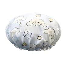 Sanrio 1个三丽鸥Hello Kitty & Cinnamoroll双层浴帽 - 耐用PVC材质，印花图案可爱。非常适合浴室、厨房和旅行使用。是生日、派对、感恩节和圣诞节的理想礼物。 - 彩色 - 查看 9