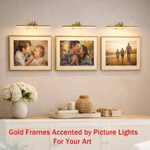 1 Set Modern Gold Canvas Frame DIY Metal Oil Painting Frame Wall Frame Photo Frame Canvas Print Wall Art Frame (Glass Not Included) - Multicolor - View 9