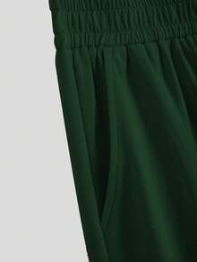 Disney Bộ đồ mặc nhà nam in hình chuột Mickey, gồm áo cổ tròn và quần short, thích hợp cho mùa xuân/hè. - trắng - Xem 5