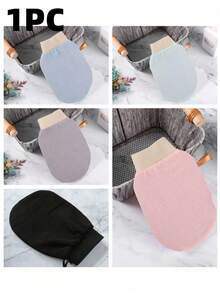 1pc Deep Exfoliating Hand Gloves, Smooth & Radiant - Body Scrub Bath - Cleanses & Removes Dead Skin - Gentle Yet Effective Exfoliating Gloves, Visibly Removes Dead Skin - Multicolor - View 13