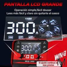 Maquina Para Soldadoras Migsa Portatil Inversores Electrodos Wanse - amaril - Ver 3