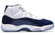 Air Jordan 11 Retro 'Win Like '82' White Midnight-Navy-University-Blue Sneakers Men 378037-123 - Multicolor - View 2