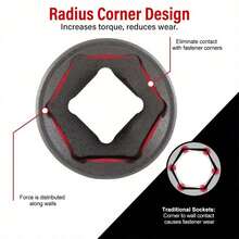 [Deep Impact Socket] 35pcs  1/ 2" Deep Impact Socket Tool Set | 8-32mm Pneumatic Impact Socket Set | Perfect For Auto Mechanic Repair And Heavy-Duty Projects - 35pcs/set - View 9