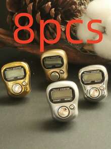 1pc/6pcs/8pcs/12pcs Spring Endurance | Long-Lasting Button Cell Battery Counter, Durable & Infrequent Battery Replacement Required - Multicolor - View 13