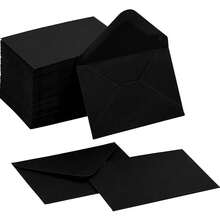 10/50/100pcs Gift Card Envelopes, 4 X 2.75 Inch Mini Envelopes, 120gsm Small Paper Business Gift Card Sleeves, Bulk, Compact Greeting Card Envelope Pockets, Suitable For Invitations - A - View 7