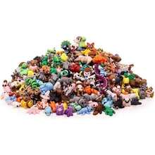 50 Pcs Animal Figurines, 3D Printed Animal Figurines Set, Articulated, Party Favors, Pocket Fidget Toys Bulk, Goodie Bag Stuffers, Valentines Day Gifts For Boys Girls Toddlers, Classroom Rewards(Animal E) - Nhiều màu - Xem 2