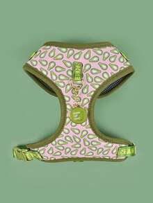 Luxury Design Pet Harness & ID Tag Set, High-Quality Metal Fittings, Fashion Printed, Suitable For Small, Medium And Large Puppies, Ideal Valentine's Day And New Year Gift - Multicolor - View 28