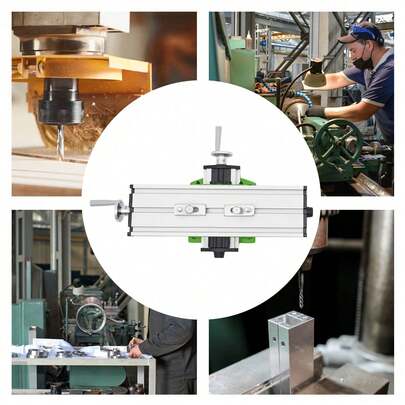 Mini Multifunctional Worktable, Milling Worktable, Portable And Adjustable Design, Suitable For Mini Bench Drills And Electric Drill Stands