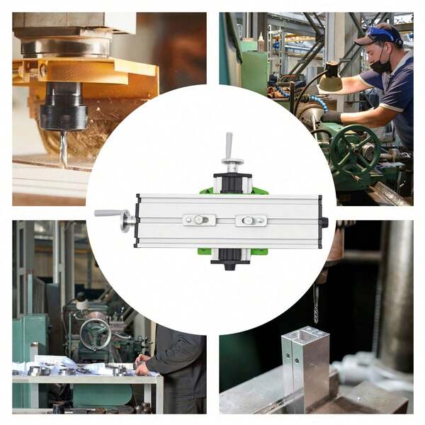 Mini Multifunctional Worktable, Milling Worktable, Portable And Adjustable Design, Suitable For Mini Bench Drills And Electric Drill Stands