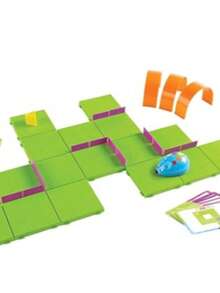 Learning Resources Code & Go Robot Mouse Activity Set, Juguetes Stem, Mascota de Codificación Stem Interactiva, Juguete de Codificación Sin Pantalla para Niños, 83 Piezas, Mayores de 4 Años