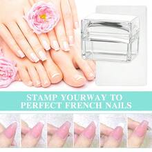2pcs Wipeable Silicone Stamp With Scraper Set, High-Precision Multi-Functional Transfer Plate, Nail Art Tool - Suitable For Both Salons And Personal Use - Clear - View 8