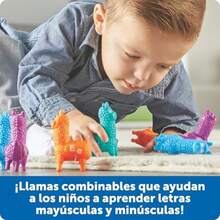 CYPNLearning Resources Snap-n-Learn Llamas Abecedario para Niños Juguetes Educativos para Niños Alfabeto 26 Piezas Edades 18+ MesesFashion - como en la foto - Ver 3