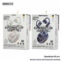 REMAX OpenBuds P5 Pro 骨传导耳机提供清晰音质和全天舒适佩戴体验，非常适合跑步、骑行、锻炼和户外活动。 - 白色 - 查看 4