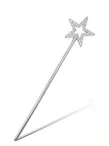 5pcs/8pcs/10pcs Magic Wand, Halloween Party Supplies Star Scepter Angel Fairy Magic Wand - Multicolor - View 3