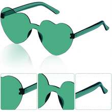 Sequin Belly Dance Scarf Tassel Wrap Sparkly Fringe Skirt With Pair Heart Party Rave Costume Women - màu xanh lá - Xem 4