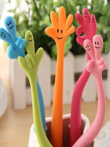 1-40支装柔性圆珠笔 - 可弯曲趣味书写玩具，适合作为派对礼品、学校活动、嘉年华奖品、生日礼物、课堂奖励和独特的办公桌装饰（颜色随机） - 多色 - 查看 2