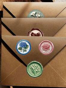 50 miếng dán tem nổi họa tiết cổ điển, decal nghệ thuật 3D, chất liệu vinyl cao cấp, thích hợp cho người lớn và những người yêu thích văn phòng phẩm, dùng để làm sổ lưu niệm, nhật ký, thư từ, phong bì, thiệp, sổ tay, sổ kế hoạch, album, gói quà và trang trí hộp quà. - Hồng - Xem 8